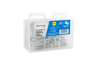 24 vis et rondelles 60 mm