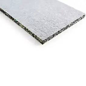 Panneau d'isolation acoustique polyuréthane en mousse recyclée Simfocor Recticel 0,6 x 2,5 m ép. 45mm