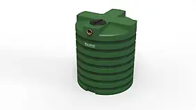 Récupérateur d'eau de pluie 5000L DS Eau coloris vert Ø.180 x H.212 cm