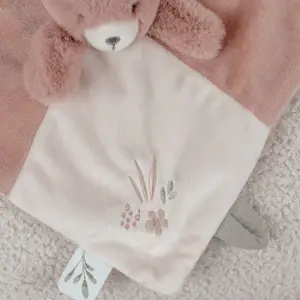 Doudou attache sucette Ours Lily