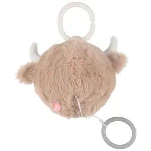 Peluche musicale Fluffy en Veloudoux beige