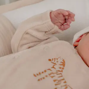 Lot de 2 pyjamas Velours Zèbre (6 mois)
