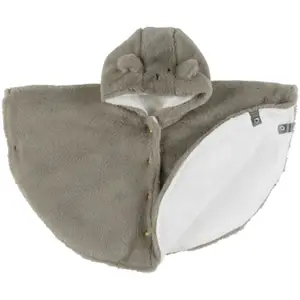 Poncho en Groloudoux Kaki (6-12 mois)