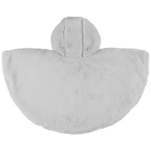 Poncho en Groloudoux Gris (6-18 mois)