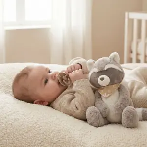 Peluche Raku le raton laveur (25 cm)