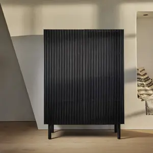 Armoire 2 portes Hai No Ki Black Ash