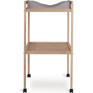 Table à langer avec roulettes Mori Naturel