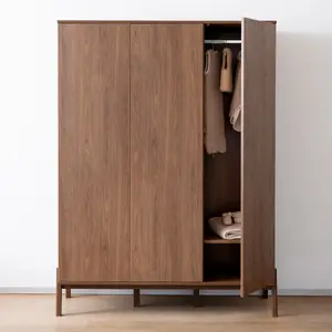Armoire XL 3 portes Ashi Chestnut