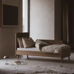Lit évolutif Loft Honey Ash (140 x 70 cm)