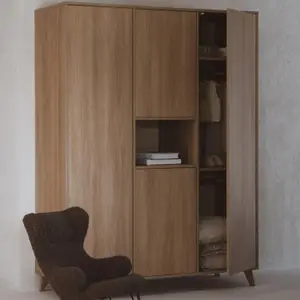 Armoire 3 portes Loft XL Honey Ash