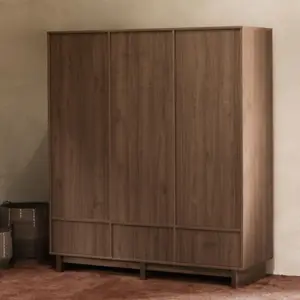 Armoire XL 3 portes Kyo Walnut