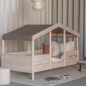 Lit cabane Cottage Naturel (90 x 200 cm)