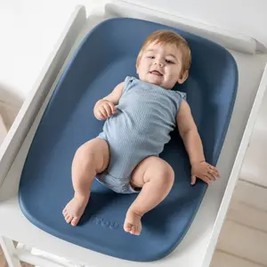 Matelas à langer en mousse Softy Bleu Nuit (70 x 50 cm)