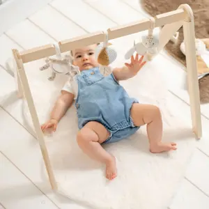 Arche d'activités en bois Ernest, Flo et Oli