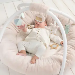 Tapis d'éveil avec arches Ernest, Flo et Oli (90 cm)