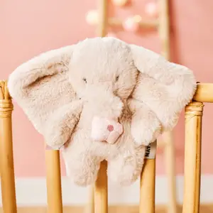 Mini peluche musicale Fanfan l'éléphant Sable (25 cm)
