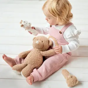 Peluche Ours Teddy Caramel (30 cm)