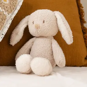 Peluche Lapin Teddy Beige (30 cm)