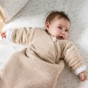 Gigoteuse en bouclette TOG 2,5 Teddy Beige (0-6 mois)