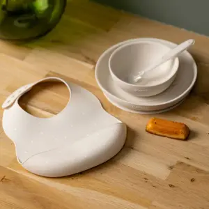 Coffret repas en silicone Argile-Etoiles (4 pièces)