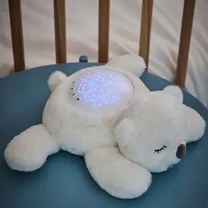 Veilleuse projecteur Lapidou Ours blanc