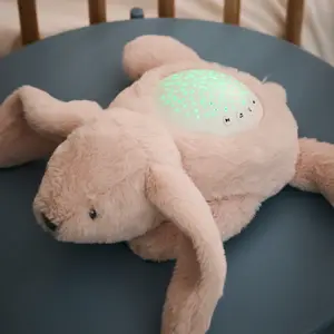 Veilleuse projecteur Lapidou Lapin beige