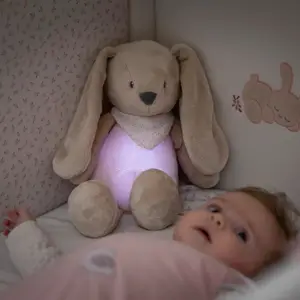 Peluche veilleuse Sleepy Lapin Brun Clair