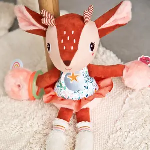 Peluche multi-activités Stella le faon
