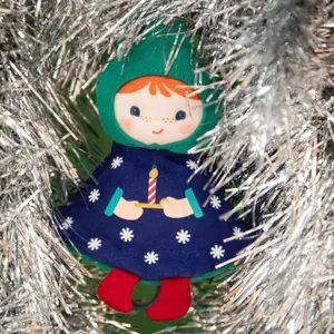 Lutin de Noël à suspendre Titti