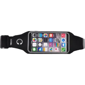 Ceinture de Sport Universelle avec 2 poches, Noir