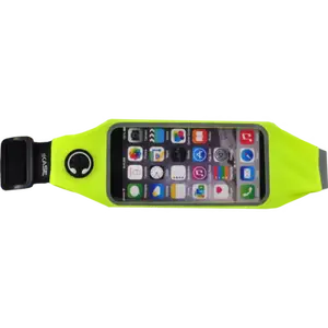 Ceinture de Sport Universelle avec 2 poches, Noen jaune