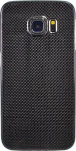 Coque pour Samsung Galaxy S6 Edge, Carbone véritable Noir