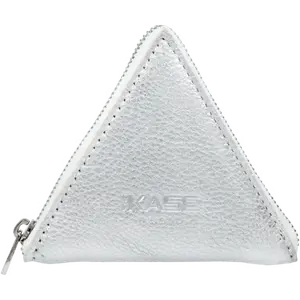 Zipp Pouch, Argent Métallique