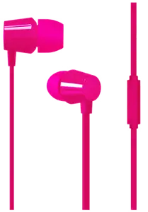 K Ecouteurs intra-auriculaires, Rose Fuschia