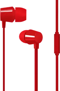 K Ecouteurs intra-auriculaires, Rouge Ardent