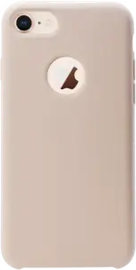 Coque en Gel de Silicone Doux pour Apple iPhone 7/8, Rose Sable