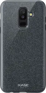 Coque slim pailletée étincelante pour Samsung Galaxy A6+ 2018, Noir