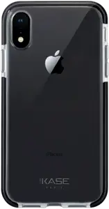 Coque Sport Mesh pour Apple iPhone XR, Transparente bords Noir
