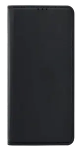 Coque clapet folio avec fente pour cartes & support pour Samsung Galaxy Note10, Noir