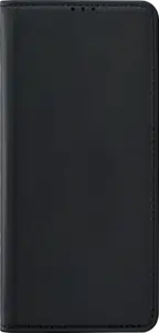 Coque clapet folio avec fente pour cartes & support pour Samsung Galaxy Note10+, Noir