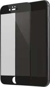 Protection d'écran en verre trempé (100% de surface couverte) pour iPhone 6/6S/7/8/SE 2020, Noir