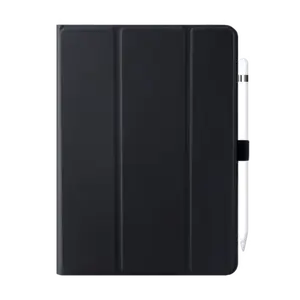 Coque clapet folio slim fit avec porte-stylo pour Apple iPad Air 4e/5e ge?ne?ration