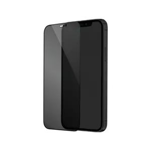 Protection d'écran Privée en verre trempé (100% de surface couverte) pour Apple iPhone 12 mini, Noir