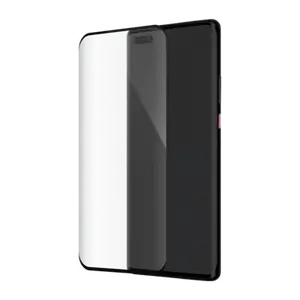 Protection d'écran en verre trempé Bord à Bord Incurvé pour Huawei Mate 40 Pro, Noir