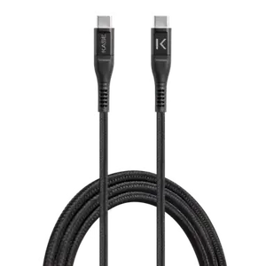Câble USB-C vers USB-C renforcé 100W chargement rapide/Sync (1M)