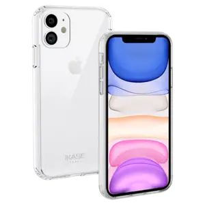 Coque hybride invisible pour Apple iPhone 11, Transparente