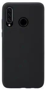 Coque en Gel de Silicone Doux pour Huawei P30 Lite, Noir satin
