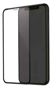 Protection d'écran en verre trempé Bord à Bord Incurvé pour Apple iPhone XR/11, Black