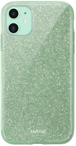 Coque slim pailletée étincelante pour Apple iPhone 11, Vert