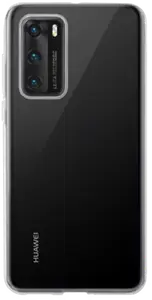 Coque Slim Invisible pour Huawei P40 1,2 mm, Transparent